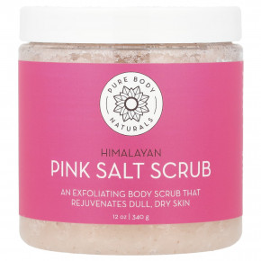 Pure Body Naturals, скраб с гималайской розовой солью, 340 г (12 унций) в Москве - eco-herb.ru | изображение Pure Body Naturals, скраб с гималайской розовой солью, 340 г (12 унций) в Москве - eco-herb.ru | фото