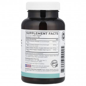 Pure Co., Органическая куркума с имбирем и черным перцем, 120 веганских капсул в Москве - eco-herb.ru | изображение Pure Co., Органическая куркума с имбирем и черным перцем, 120 веганских капсул в Москве - eco-herb.ru | фото