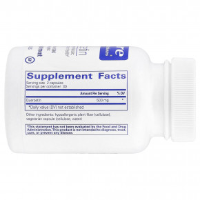 Pure Encapsulations, Кверцетин, 60 капсул (250 мг на капсулу) в Москве - eco-herb.ru | фото