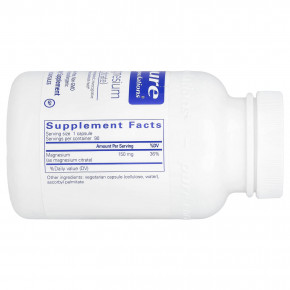 Pure Encapsulations, Магний (цитрат), 150 мг, 90 капсул в Москве - eco-herb.ru | фото