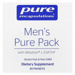 Pure Encapsulations, Men's Pure Pack, 30 пакетиков в Москве - eco-herb.ru | фото