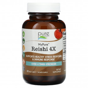 Pure Essence, My Pure, рейши 4x, 30 растительных капсул (Товар снят с продажи) в Москве - eco-herb.ru | фото