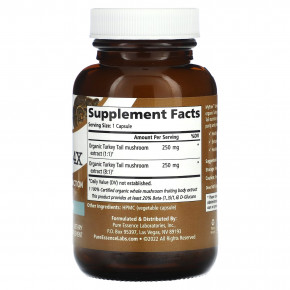 Pure Essence, MyPure, трутовик разноцветный 4X, 30 растительных капсул в Москве - eco-herb.ru | фото