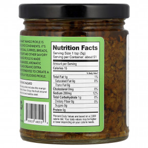 Pure Indian Foods, Необработанный рассол из манго, 255 г (9 унций) в Москве - eco-herb.ru | изображение Pure Indian Foods, Необработанный рассол из манго, 255 г (9 унций) в Москве - eco-herb.ru | фото