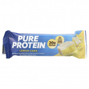 Pure Protein, батончик без глютена, со вкусом лимонного торта, 12 батончиков по 50 г (1,76 унции) в Москве - eco-herb.ru | фото