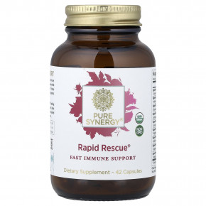 Pure Synergy, Rapid Rescue®, 42 капсулы - описание | фото