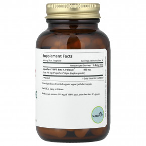 Pure Synergy, SuperPure®, бета-1,3-глюкан, экстракт водорослей, 60 капсул (500 мг в 1 капсуле) в Москве - eco-herb.ru | фото