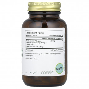 Pure Synergy, SuperPure® орегано, 60 капсул (450 мг на капсулу) в Москве - eco-herb.ru | фото