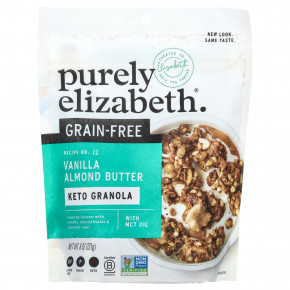 Purely Elizabeth, Keto Granola Clusters, без зерен, ванильное и миндальное масло, 227 г (8 унций) в Москве - eco-herb.ru | фото