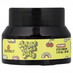 Purifect, Bright Vibes Only, крем для области вокруг глаз с витамином С, 30 мл (1 жидк. унция) - описание | фото