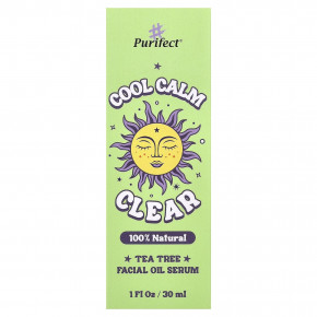 Purifect, Cool Calm Clear, сыворотка с маслом чайного дерева для лица, 30 мл (1 жидк. унция) в Москве - eco-herb.ru | фото