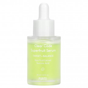 Purito, Clear Code Superfruit Serum, 30 мл (1,01 жидк. унц.) - описание | фото