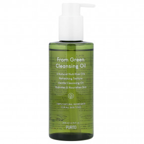 Purito, Из зеленого очищающего масла, 200 мл (6,76 жидк. унц.) - описание | фото