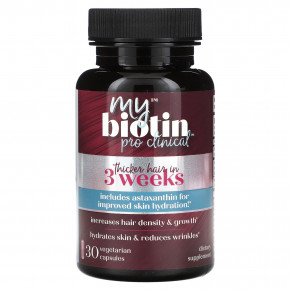 Purity Products, MyBiotin, ProClinical, 30 вегетарианских капсул в Москве - eco-herb.ru | изображение Purity Products, MyBiotin, ProClinical, 30 вегетарианских капсул в Москве - eco-herb.ru | фото