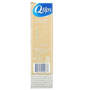Q-tips, органические ватные палочки, 400 шт. в Москве - eco-herb.ru | фото