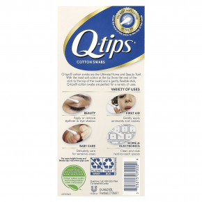Q-tips, Ватные палочки, 170 тампонов (Товар снят с продажи) в Москве - eco-herb.ru | изображение Q-tips, Ватные палочки, 170 тампонов (Товар снят с продажи) в Москве - eco-herb.ru | фото