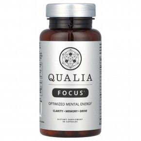 Qualia, Focus®, 30 Capsules в Москве - eco-herb.ru | фото