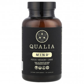 Qualia, Mind®, 90 капсул - описание | фото