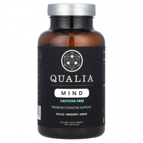 Qualia, Mind®, Caffeine Free, 105 Capsules в Москве - eco-herb.ru | фото