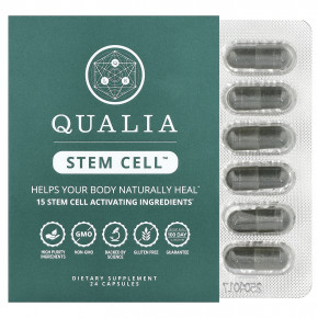 Qualia, Stem Cell™, 24 капсулы - описание | фото
