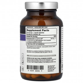 Quality of Life, CoQ10-SR®, 100 мг, 60 растительных капсул в Москве - eco-herb.ru | фото
