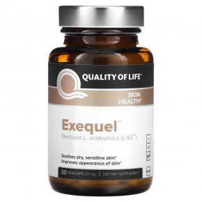 Quality of Life, Exequel, 21 мг, 30 растительных капсул в Москве - eco-herb.ru | фото