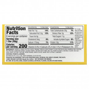 Quantum Energy Square, кранч с соленой арахисовой пастой, 8 батончиков по 48 г (1,69 унции) в Москве - eco-herb.ru | фото