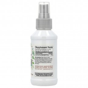 Quantum Health, TheraZinc®, спрей для иммунной поддержки горла, перечная мята, 7,4 мг, 118 мл (4 жидк. Унции) в Москве - eco-herb.ru | фото