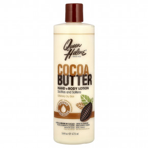 Queen Helene, лосьон для рук и тела, какао-масло, для очень сухой кожи, 473 мл (16 жидк. унций) в Москве - eco-herb.ru | фото