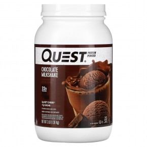 Quest Nutrition, Протеиновый порошок, шоколадный молочный коктейль, 1,36 кг (3 фунта) - описание