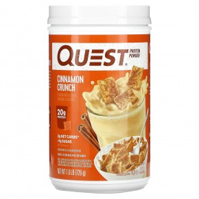 Quest Nutrition, Протеиновый порошок, хрустящая корица, 726 г (1,6 фунта) - описание