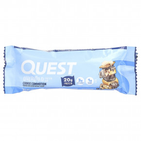 Quest Nutrition, Протеиновый батончик Overload, Cookie Commotion, 12 батончиков, 58 г (2,04 унции) в Москве - eco-herb.ru | изображение Quest Nutrition, Протеиновый батончик Overload, Cookie Commotion, 12 батончиков, 58 г (2,04 унции) в Москве - eco-herb.ru | фото