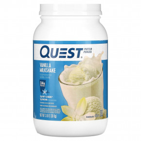 Quest Nutrition, Протеиновый порошок, ванильный молочный коктейль, 1,36 кг (3 фунта) в Москве - eco-herb.ru | фото