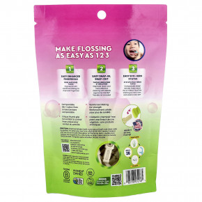 RADIUS, Kids, EcoFlex Floss, жевательная резинка, 50 зубочисток для компостирования в Москве - eco-herb.ru | изображение RADIUS, Kids, EcoFlex Floss, жевательная резинка, 50 зубочисток для компостирования в Москве - eco-herb.ru | фото