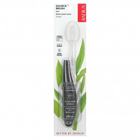 RADIUS, Source Brush, мягкая, со сменной головкой, 1 зубная щетка - описание | фото