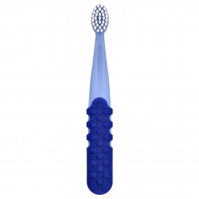 RADIUS, Totz Plus™, щетка для детей от 3 лет, очень мягкая, синяя, 1 шт. в Москве - eco-herb.ru | фото