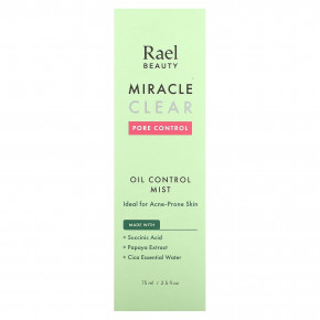 Rael, Beauty, Miracle Clear, спрей для контроля уровня масла, 75 мл (2,5 жидк. унц.) в Москве - eco-herb.ru | фото