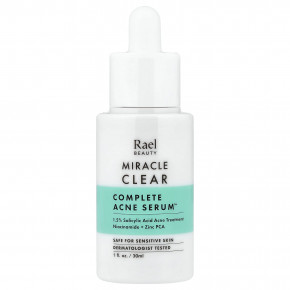 Rael, Miracle Clear, комплексная сыворотка от акне™, 30 мл (1 жидк. унция) - описание | фото