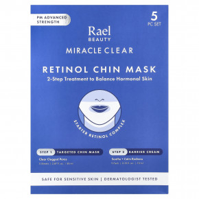 Rael, Miracle Clear, косметическая маска для подбородка с ретинолом, барьерный крем, набор из 10 предметов в Москве - eco-herb.ru | фото