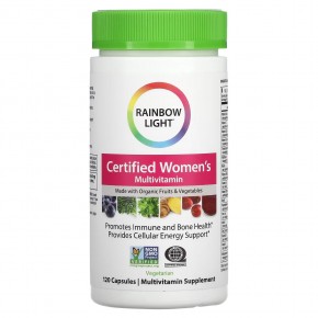 Rainbow Light, Сертифицированный Women's Multivitamin, 120 вегетарианских капсул в Москве - eco-herb.ru | фото