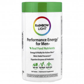 Rainbow Light, Performance Energy™, для мужчин, 180 таблеток - описание | фото