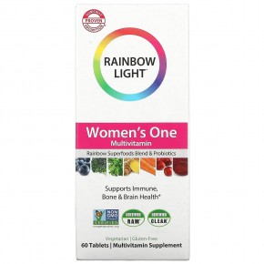 Rainbow Light, Women's One, мультивитамины, 60 таблеток в Москве - eco-herb.ru | фото