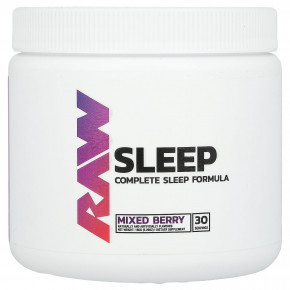 Raw Nutrition, Sleep, ягодное ассорти, 150 г (5,29 унции) - описание | фото