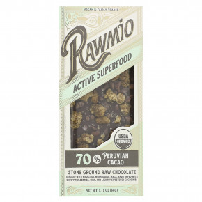 Rawmio, Active Superfood, 70% перуанского какао, 60 г (2,12 унции) в Москве - eco-herb.ru | фото