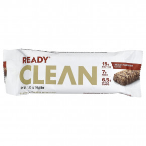 Ready, Clean Protein Bar, шоколадно-арахисовая паста, 12 батончиков, 52 г (1,83 унции) в Москве - eco-herb.ru | фото