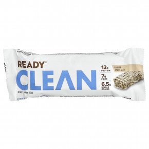 Ready, Clean Protein Bar, ваниль, 12 батончиков, 52 г (1,83 унции) в Москве - eco-herb.ru | фото