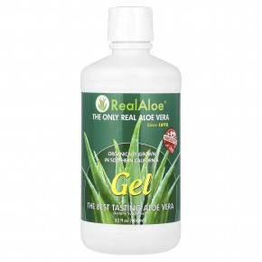 Real Aloe, Гель алоэ вера, 32 жидкие унции (960 мл) в Москве - eco-herb.ru | фото