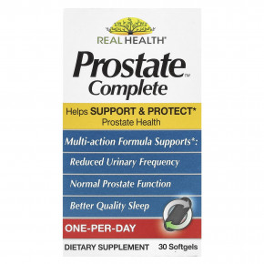 Real Health, Prostate™ Complete, 30 капсул - описание | фото