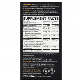 Real Ketones, кетоновый сжигатель жира, кетоны с кофеином goBHB®, 60 капсул в Москве - eco-herb.ru | изображение Real Ketones, кетоновый сжигатель жира, кетоны с кофеином goBHB®, 60 капсул в Москве - eco-herb.ru | фото