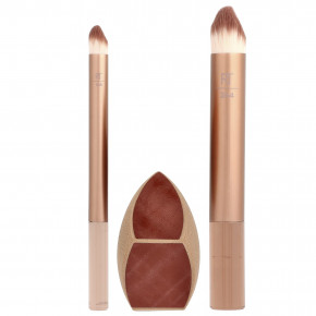 Real Techniques, Makeupsaver, спонж и кисть для макияжа, набор из 3 предметов в Москве - eco-herb.ru | изображение Real Techniques, Makeupsaver, спонж и кисть для макияжа, набор из 3 предметов в Москве - eco-herb.ru | фото